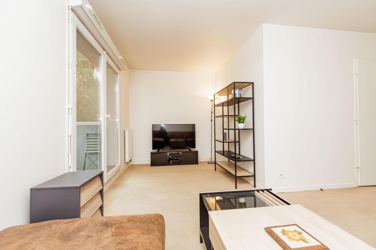 Bright 68 M2 Apartment Near The Stade De France Aubervilliers Kültér fotó