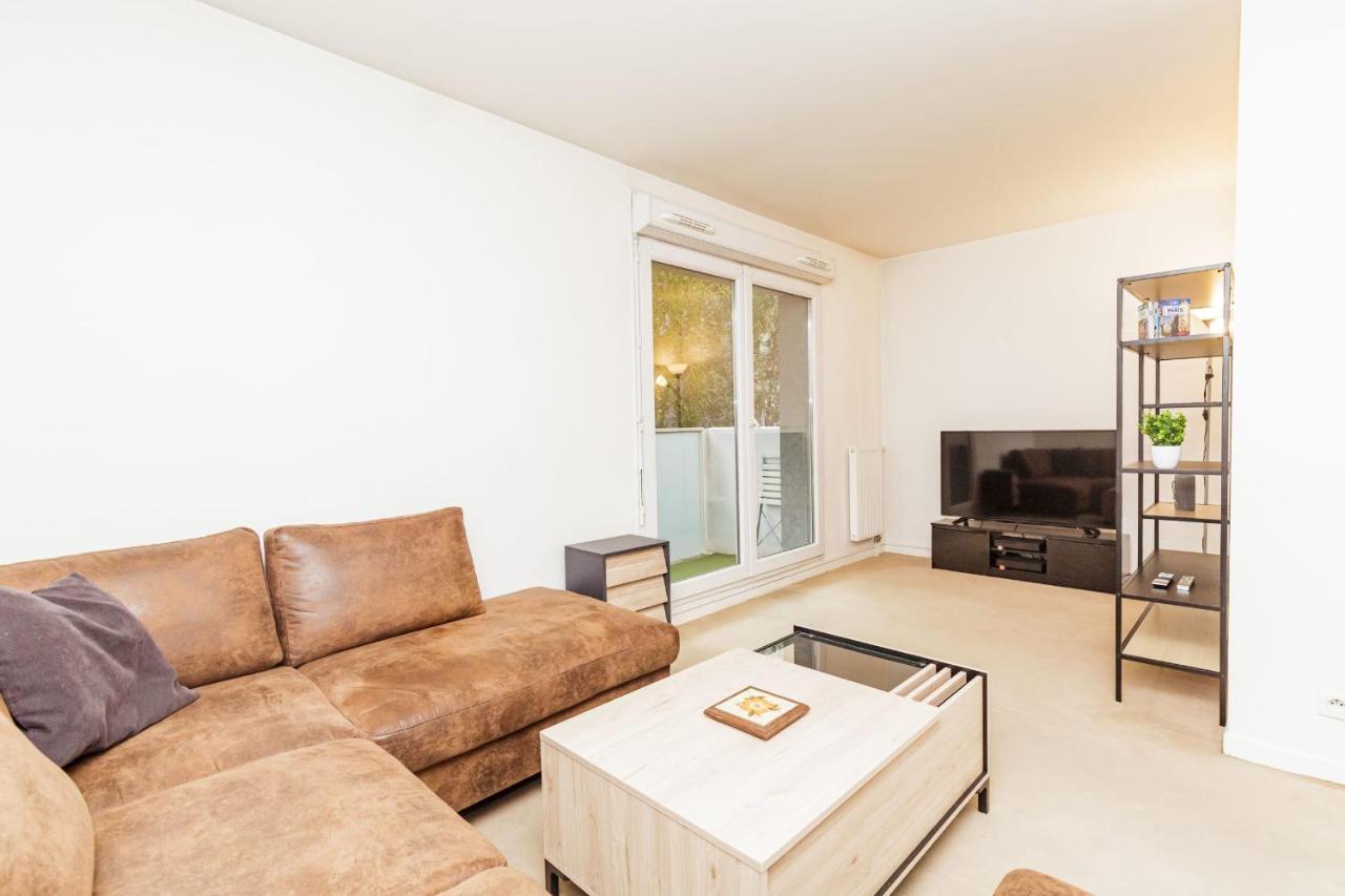 Bright 68 M2 Apartment Near The Stade De France Aubervilliers Kültér fotó