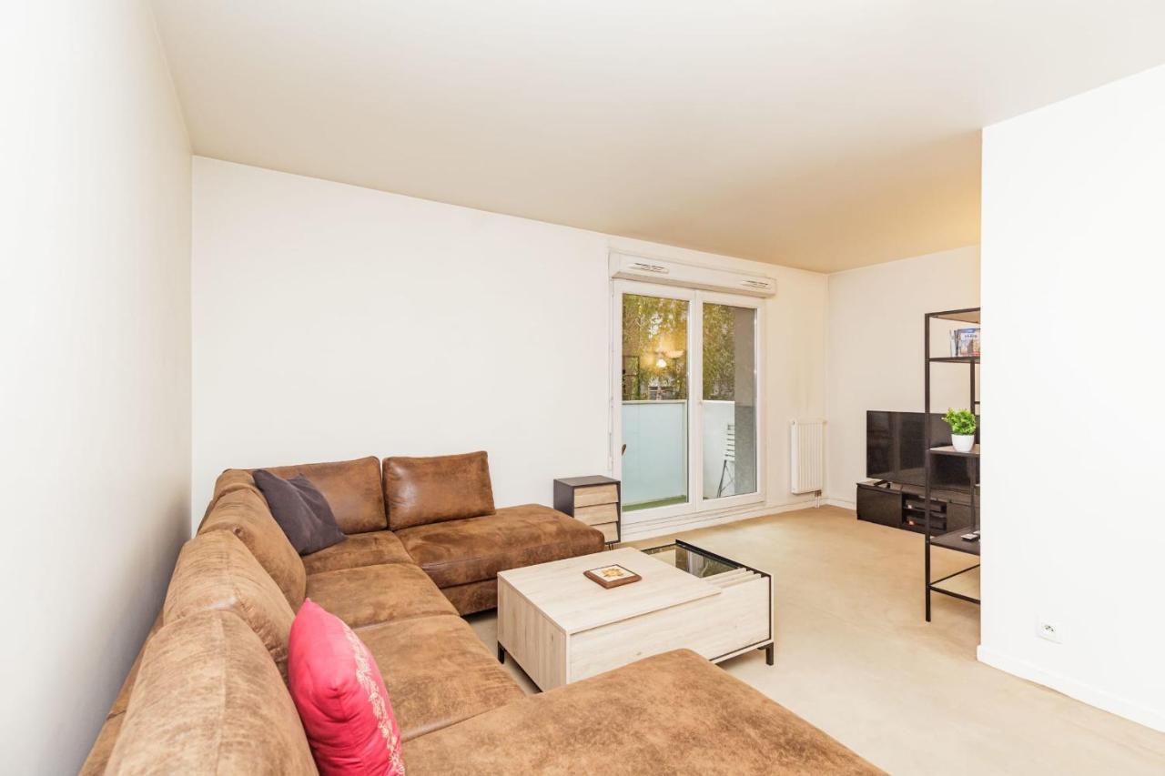 Bright 68 M2 Apartment Near The Stade De France Aubervilliers Kültér fotó