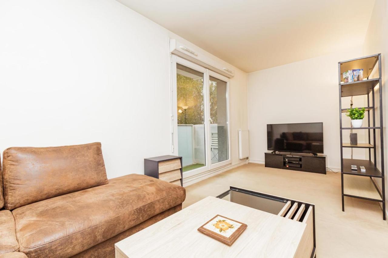 Bright 68 M2 Apartment Near The Stade De France Aubervilliers Kültér fotó
