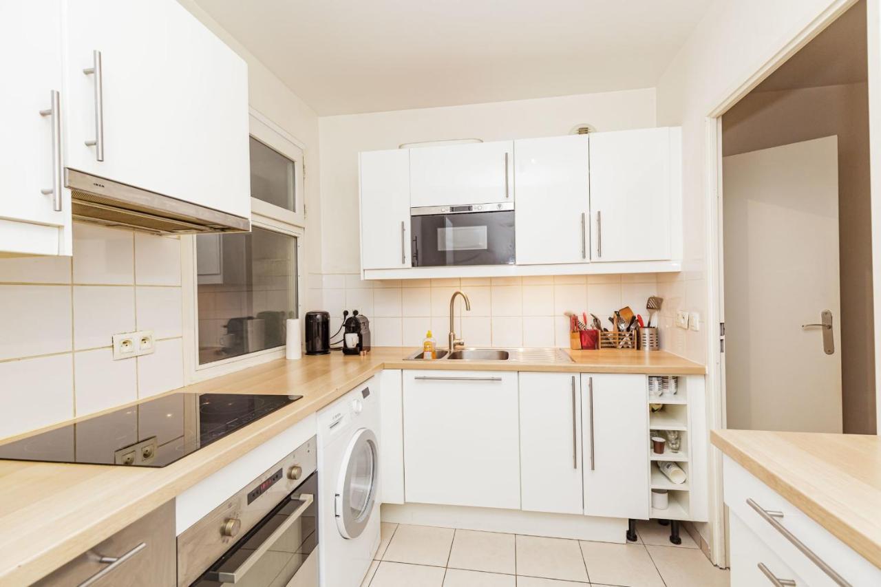 Bright 68 M2 Apartment Near The Stade De France Aubervilliers Kültér fotó