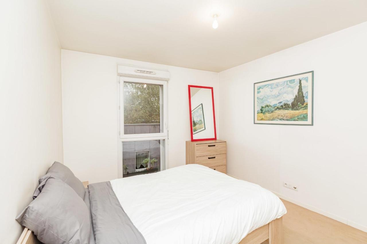 Bright 68 M2 Apartment Near The Stade De France Aubervilliers Kültér fotó