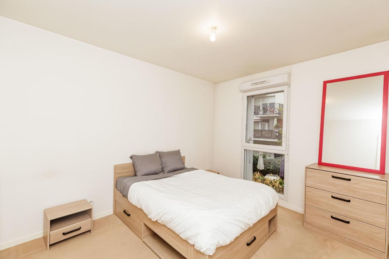 Bright 68 M2 Apartment Near The Stade De France Aubervilliers Kültér fotó